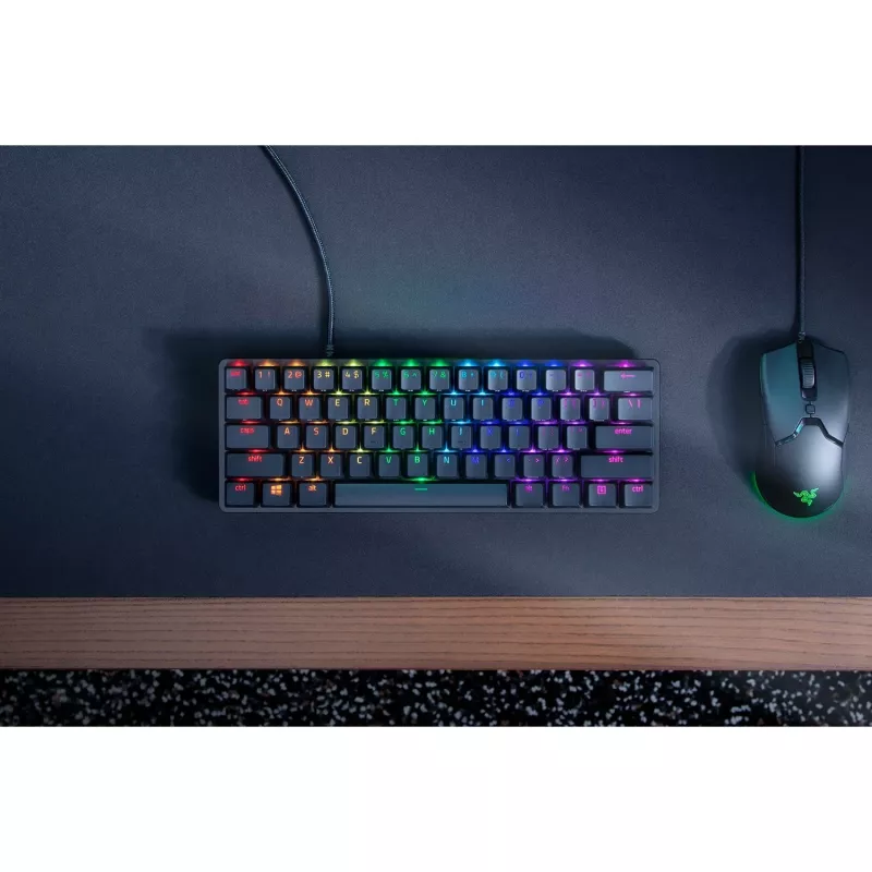 Huntsman Mini, herná klávesnica čierna, DE-layout, Razer Linear Optical (Red)