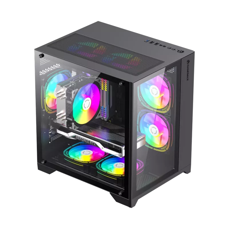 Gamemax | skriňa | INFINITY MINI BK | M-ATX