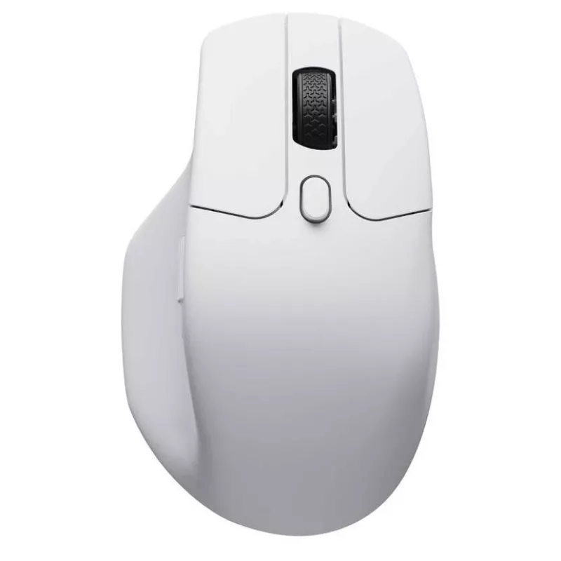 Myš Keychron M6 pravácka RF bezdrôtová + Bluetooth + USB-C optická 30000 DPI biela