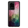Ochranné puzdro na telefón iKins pre Samsung Galaxy S20 Ultra — vodný kvet čierna