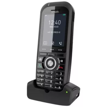 Snom M70 DECT telefónny slúchadlo s zobrazením čísla čierna