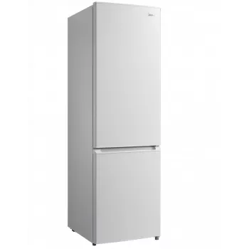 Voľne stojaca kombinovaná chladnička Midea MDRB380FGE01A, 270 L, No Frost, 180 cm, 41 dB, energetická trieda E, biela
