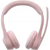 Logitech 981-001412 slúchadlá/headset bezdrôtové s mostíkom kancelária/call centrum Bluetooth ružové