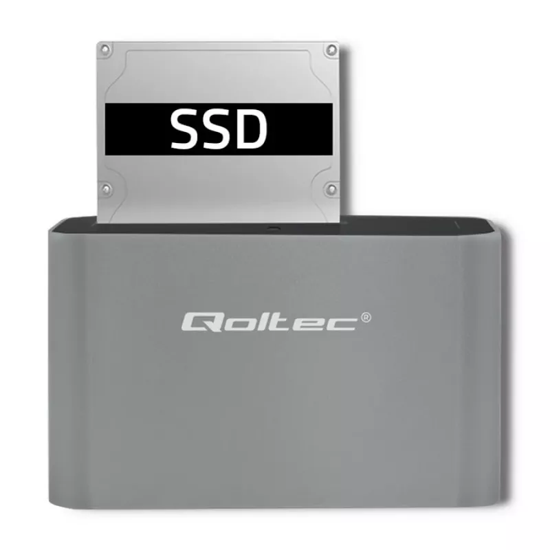 Qoltec 5315 dokovacia stanica HDD/SSD | 2.5/3.5 SATA | USB 3.0