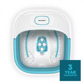 Kúpeľ na nohy HoMedics FB-70BL-EB – skladací kompaktný kúpeľ na nohy pre domáce použitie