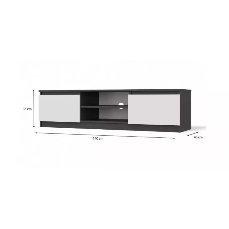 RTV 140 MALWA ANTHRACITE/biela