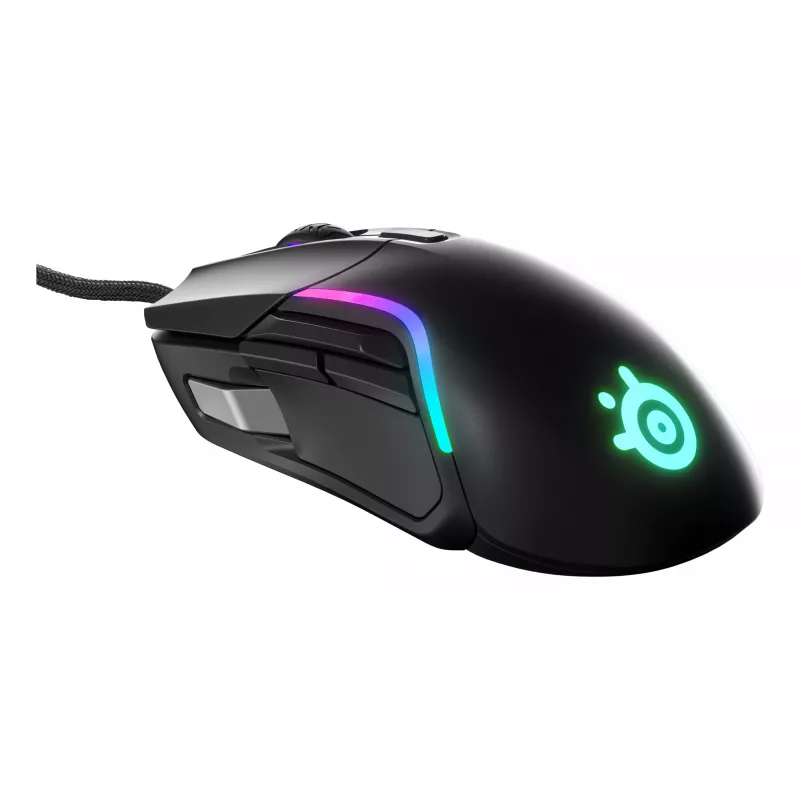 SteelSeries Rival 5 herná myš, čierna, 18000 DPI, USB