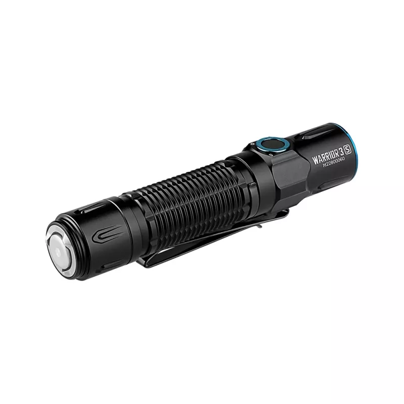Taktická ručná baterka olight Warrior 3S — LED 2300 lm, dosah 300 m, IPX8, 21700 Li-Ion 5000 mAh