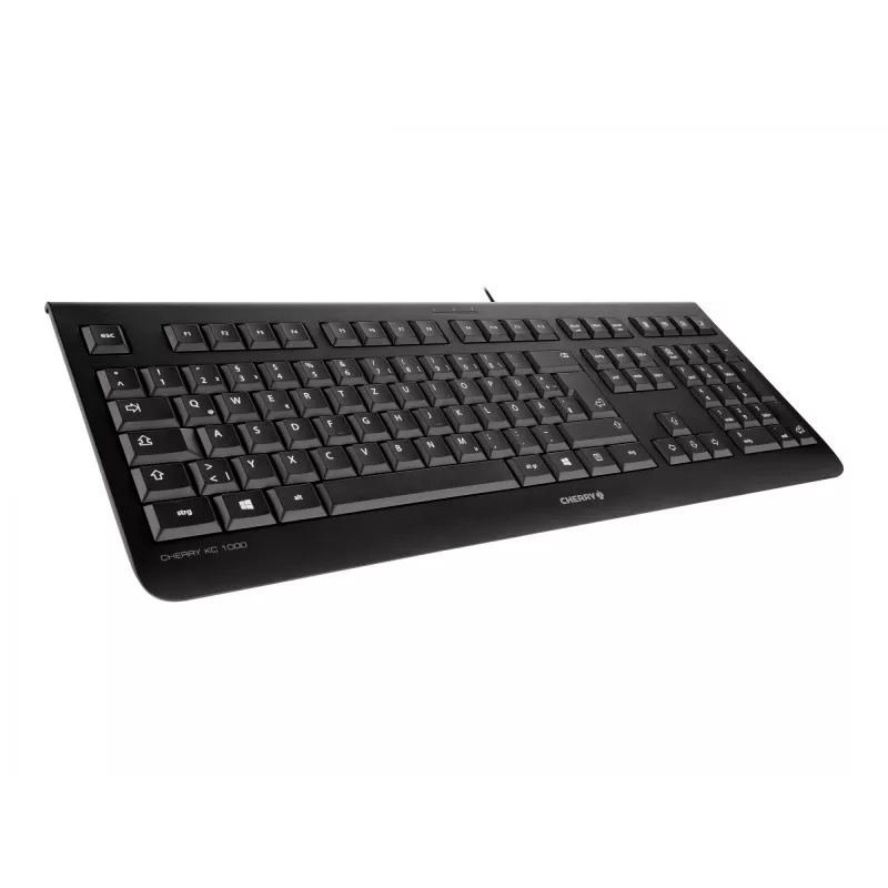 Cherry KC 1000 - klávesnica - nordická - čierna