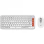 Logitech POP Icon Combo Bluetooth QWERTZ Swiss oranžová biela myš