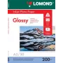Lomond fotografický atramentový papier lesklý 200 g/m² A3, 50 listov