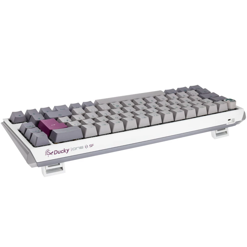 Ducky One 3 SF klávesnica herná USB QWERTZ nemecká sivá