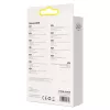 Baseus Crystal Shine kábel USB na Lightning, 2,4A, 2m (čierna)