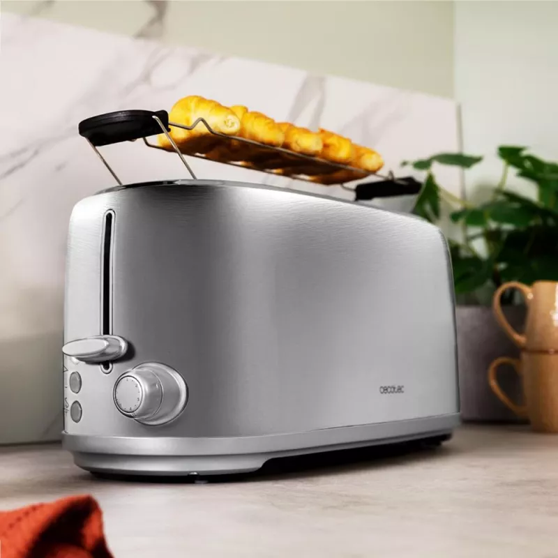Cecotec 3207 4 plátky toast alebo 2 veľké plátky chleba