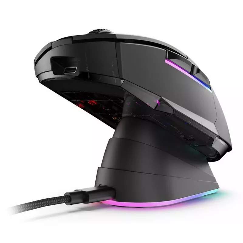 Skiller SGM50W čierna optická RGB herná myš