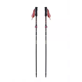 Trekingové palice Viking Kettera Pro Lady — dámske trekingové palice, nastaviteľné, pár, čierna/fuchsia