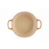 Le Creuset 21177280902430 6,7 L okrúhly hrniec oranžová, červená