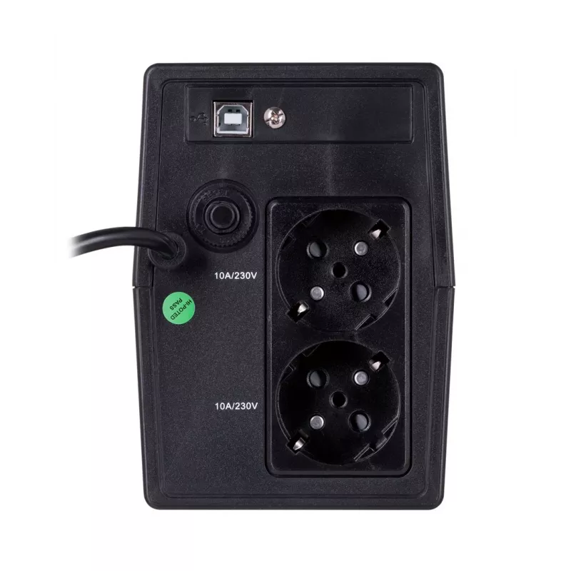 Orvaldi 850LED USB (1085K) záložný zdroj (UPS), 850VA / 480W