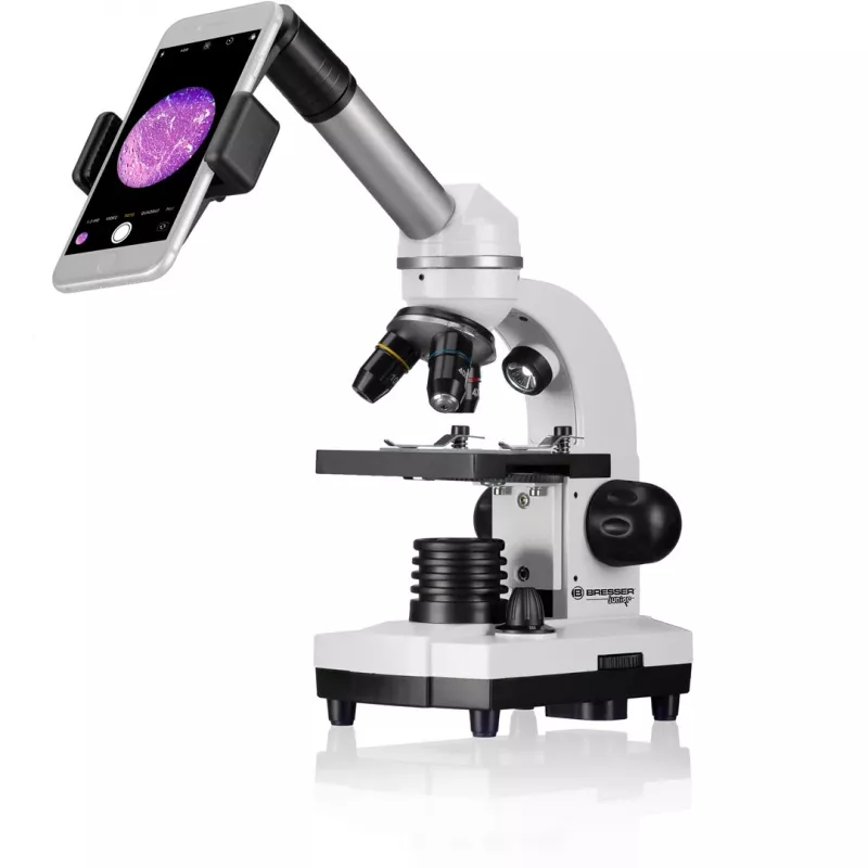 Optický mikroskop Bresser JUNIOR Biolux SEL 1600x 40x až 1600x