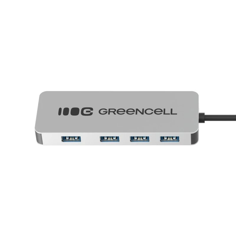 USB hub Green Cell HUB-GC-A4A — 4-portový USB-A 3.0 hub