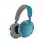 Sennheiser Momentum 4 Wireless slúchadlá, veľké, Bluetooth, mikrofón, adaptívne potlačenie hluku, režim priepustnosti, modrozelené