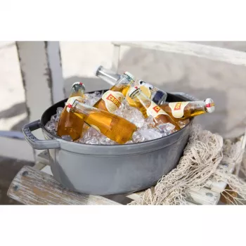 Hrniec na dusenie Staub La Cocotte 5,5 L oválny