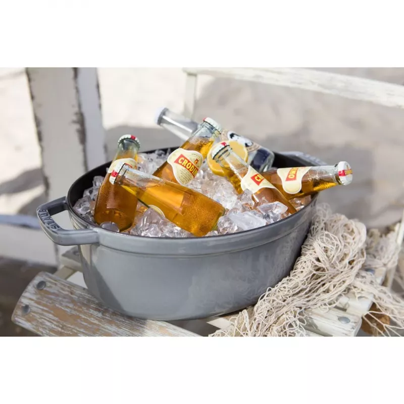 Hrniec na dusenie Staub La Cocotte 5,5 L oválny