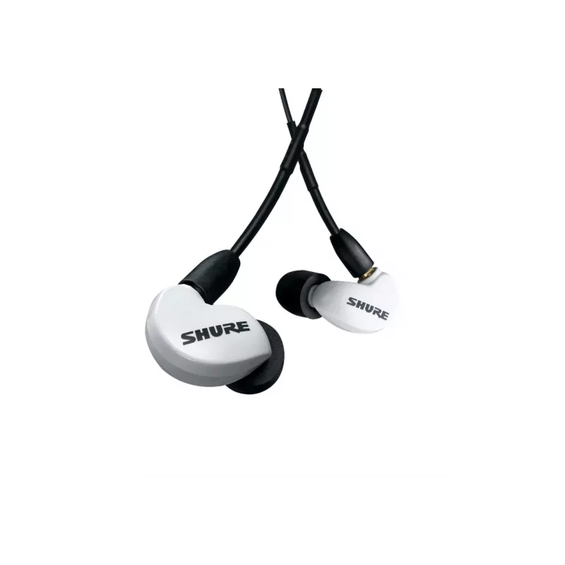 SE215DYWH+UNI-EFS - AONIC215 in-ear slúchadlá s jedným meničom a 3,5-mm káblom (biela)