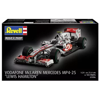 REVELL plastový model McLaren Mercedes MP4-25 Lewis Hamilton — mierka 1:24
