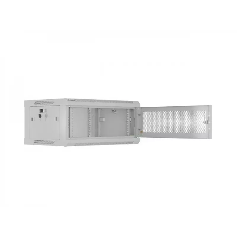 Rack rozvádzač LANBERG WF01-6404-23S 19 palcov 4U sivý s perforovanými dverami