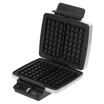 Waffleovač Adler AD 3085 — 1200 W, 2 obdĺžnikové wafle 9×13 cm, nastaviteľná teplota, nepriľnavé platne