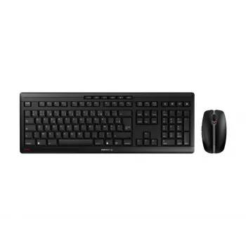 CHERRY Stream Desktop klávesnica myš v balení kancelárska RF bezdrôtová AZERTY francúzska čierna