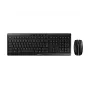 CHERRY Stream Desktop klávesnica myš v balení kancelárska RF bezdrôtová AZERTY francúzska čierna