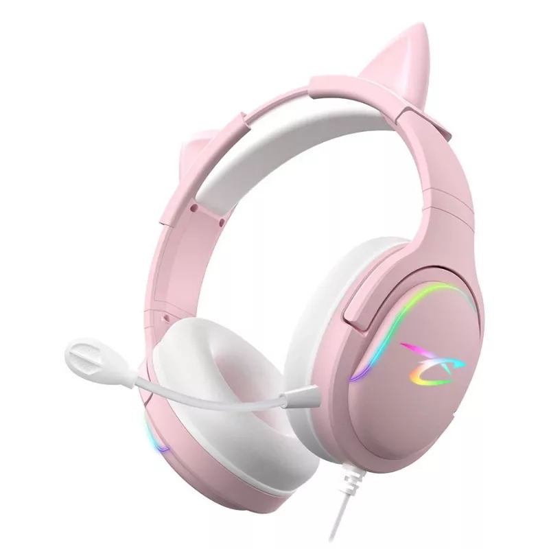 Headset Subsonic Spectra LED Gaming Headset Sweety ružová