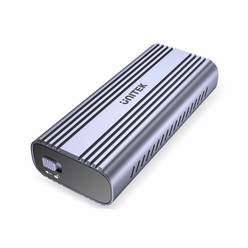 SSD puzdro UNITEK S1226A čierna sivá M.2 PCI Express 40 Gbit/s