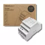Napájací zdroj na lištu QOLTEC 24V 2.5A 60W sivý