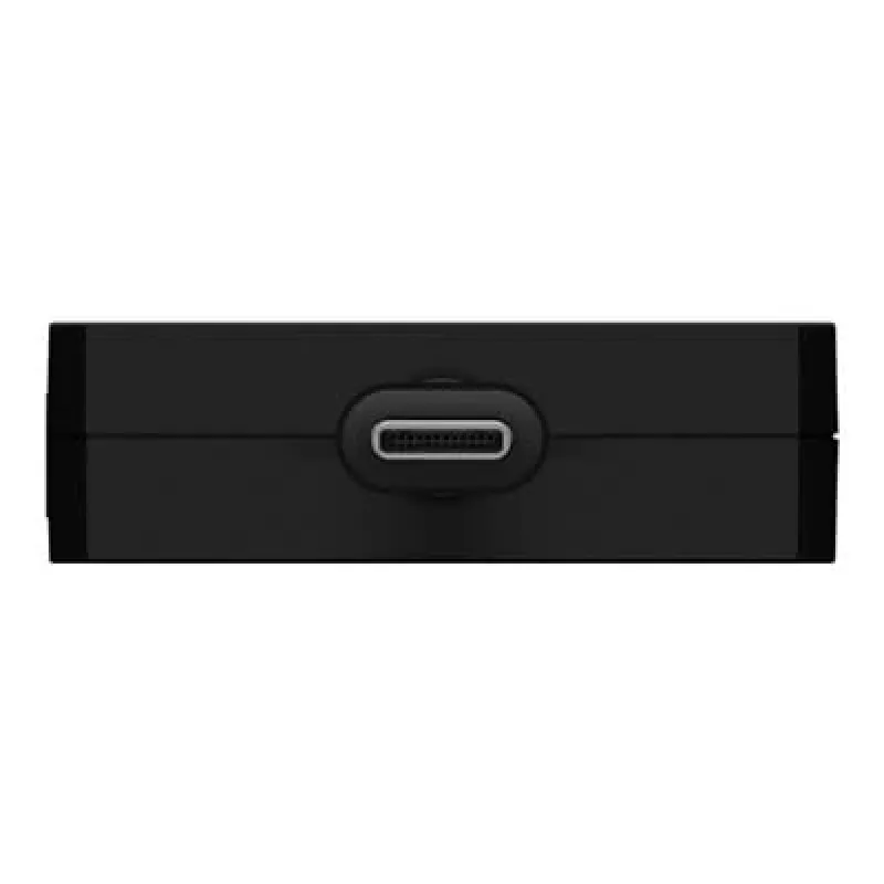 Linksys Belkin - video adaptér - USB-C (M) na HD-15 (VGA), DVI-I, HDMI, DisplayPort (W) - podpora 4K - čierny (AVC003BTBK)