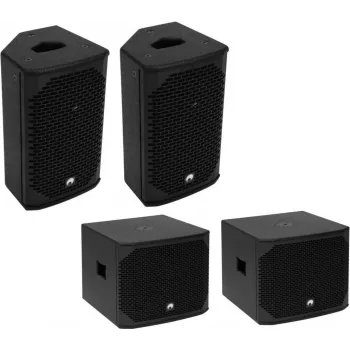 Sada PA reproduktorov Omnitronic AZX pasívna S 200W 8 Ohm pasívny reproduktor