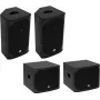 Sada PA reproduktorov Omnitronic AZX pasívna S 200W 8 Ohm pasívny reproduktor