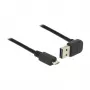 USB kábel DeLOCK 83538 USB 2.0 5 m USB A na Micro-USB B čierny