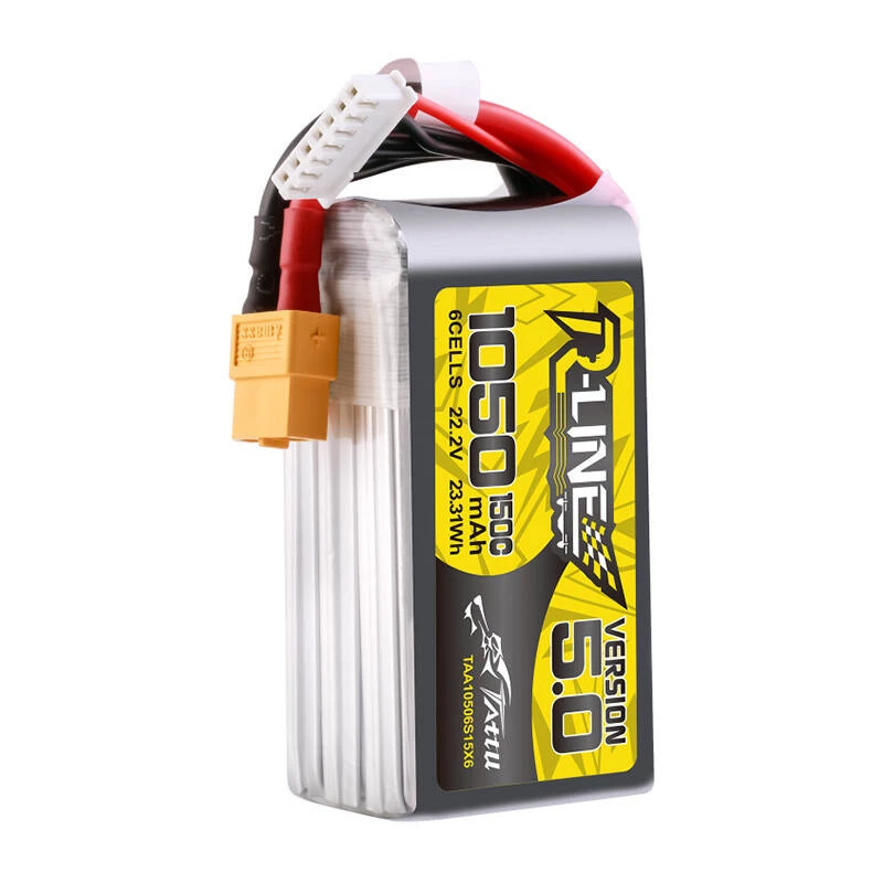 Batéria Tattu R-Line 5.0 1050 mAh 22,2 V viacfarebná