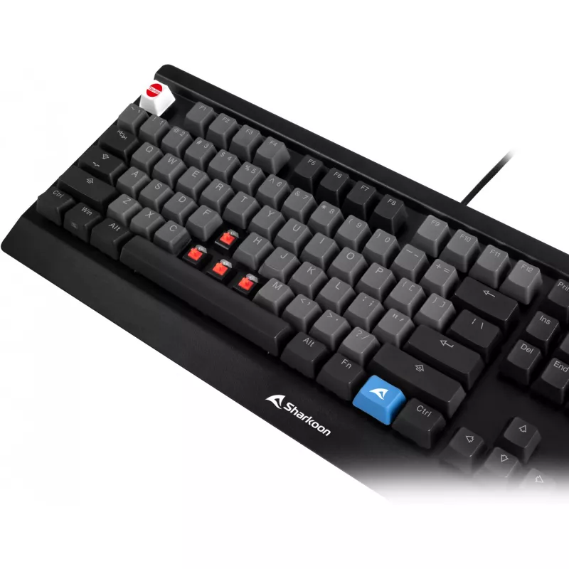 SKILLER SAC20, klávesová krytka čierna, 115 ks, ISO-layout (DE)