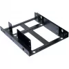 Montážny rám ultron Interný 2x2.5 SSD/HDD kov čierny (377215)