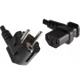 Microconnect PE010518L napájací kábel čierny 1,8 m CEE7/7 C13 konektor samica