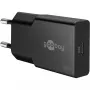 Goobay USB-C™ PD GaN rýchlonabíjačka štíhla (30 W) čierna