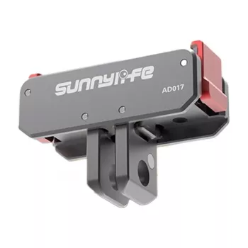 Magnetický 180° otočný adaptér Sunnylife AD017 pre akčné športové kamery, 180° otáčanie