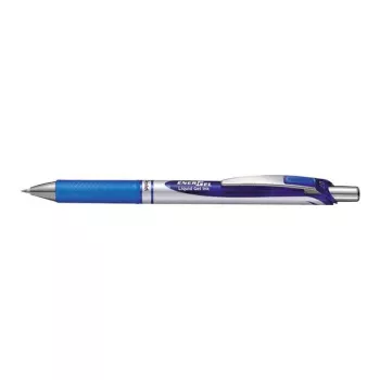 Klikacie guľôčkové pero s klipom PENTEL EnerGel XM, modrý atrament, balenie 12 ks