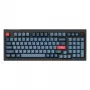Klávesnica Keychron V5 Max Universal RF Wireless Bluetooth čierna sivá 96% mechanická