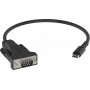 Vision Professional - Sirius adaptér - 24-pinový USB-C (M) na DB-9 (M) - čierny