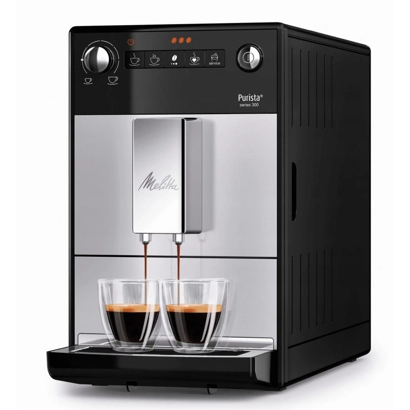 Melitta Purista Series 300 F23/0-101 automatický kávovar - strieborná